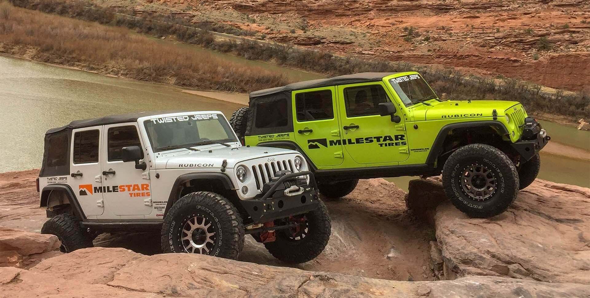 TIRECO’S MILESTAR BRAND PARTNERS WITH TWISTED JEEPS IN MOAB, UTAH