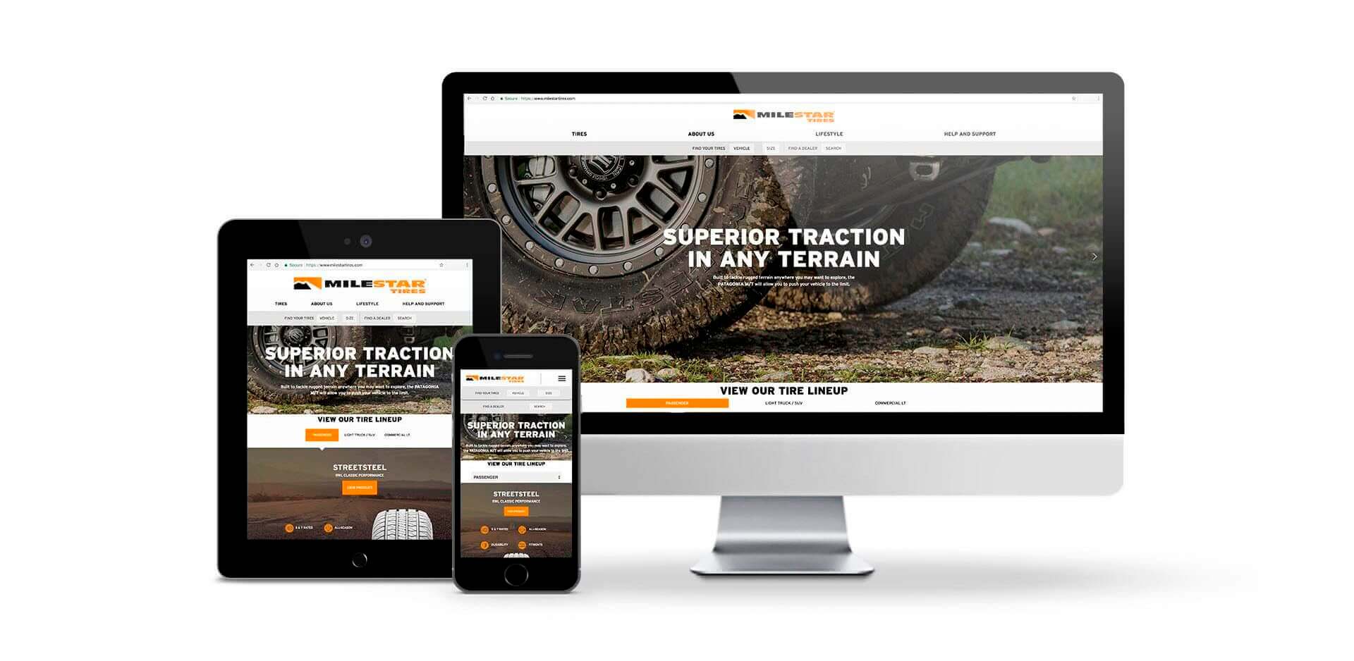 TIRECO’S MILESTAR BRAND LAUNCHES NEW RESPONSIVE WEBSITE