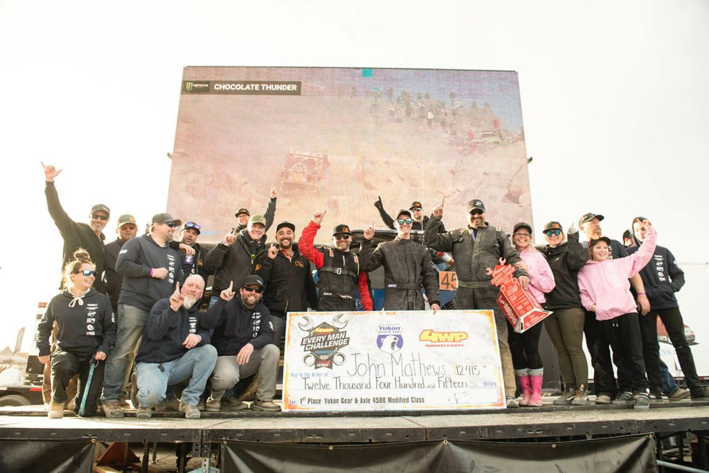 MILESTAR is pleased to announce a team win at the 2022 Ultra4 Racing King of the Hammers – Every Man Challenge Modified Class.